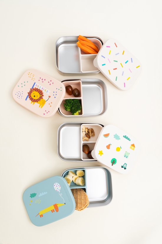 The Cotton Cloud lunchbox rvs confetti