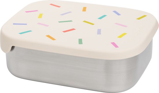 The Cotton Cloud lunchbox rvs confetti