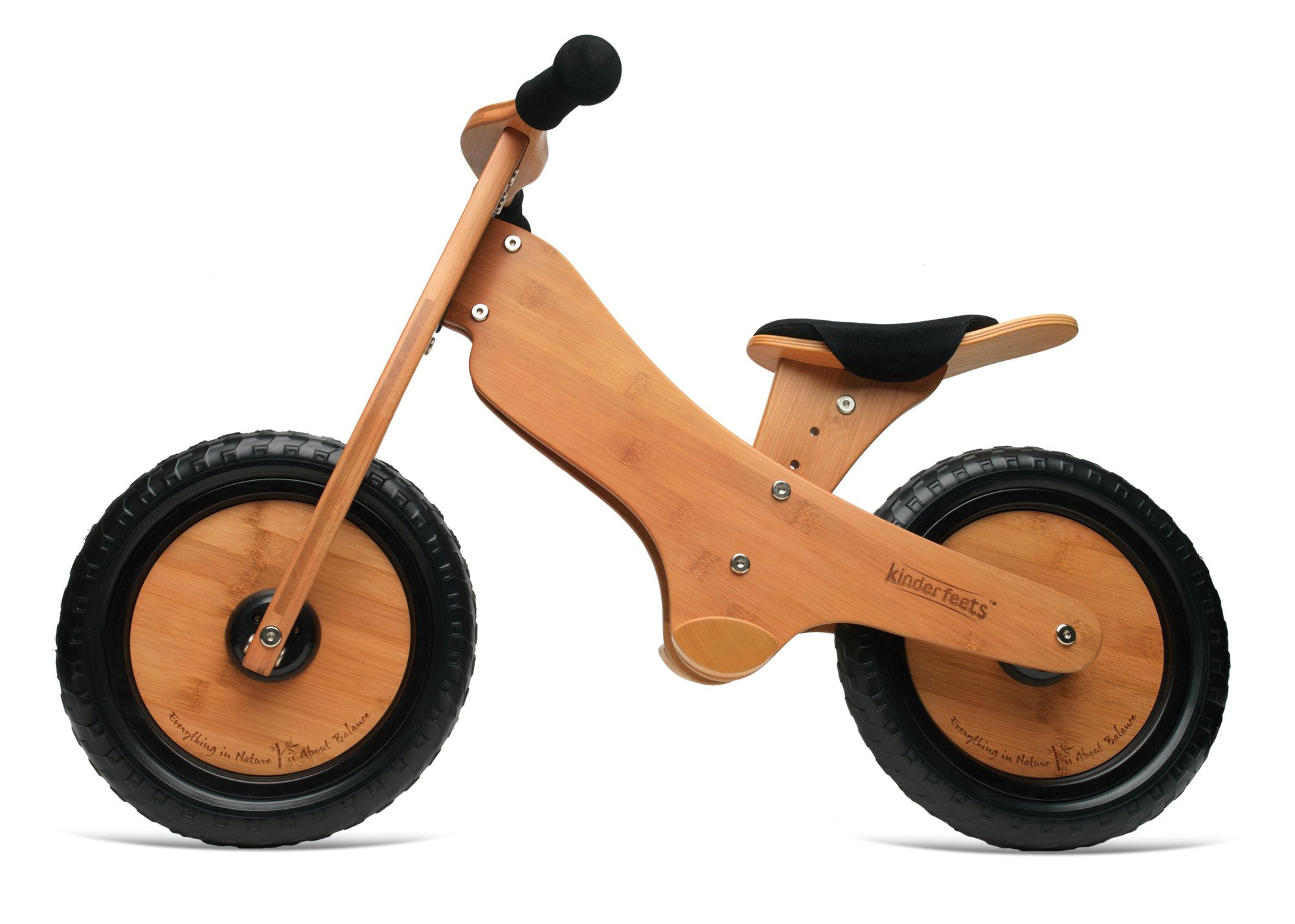 Kinderfeets bamboe loopfiets  (vanaf 2 jaar)