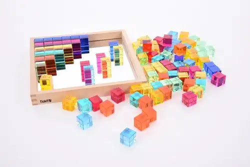 TickiT Gem Cube Mirror Tray