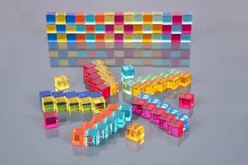 TickiT Gem Cube Mirror Tray