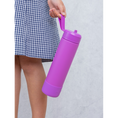 Afbeelding laden in Galerijviewer, Montii Thermo Drinkfles Sipper 700 ml – Fuchsia Kids Plus
