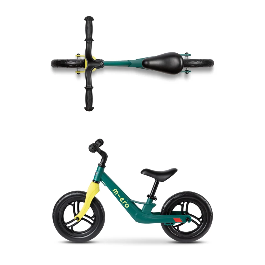 Micro Loopfiets Lite groen Kids Plus