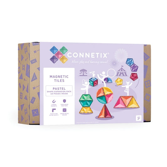 Connetix Pastel Shape Expansion Pack 48-delige set