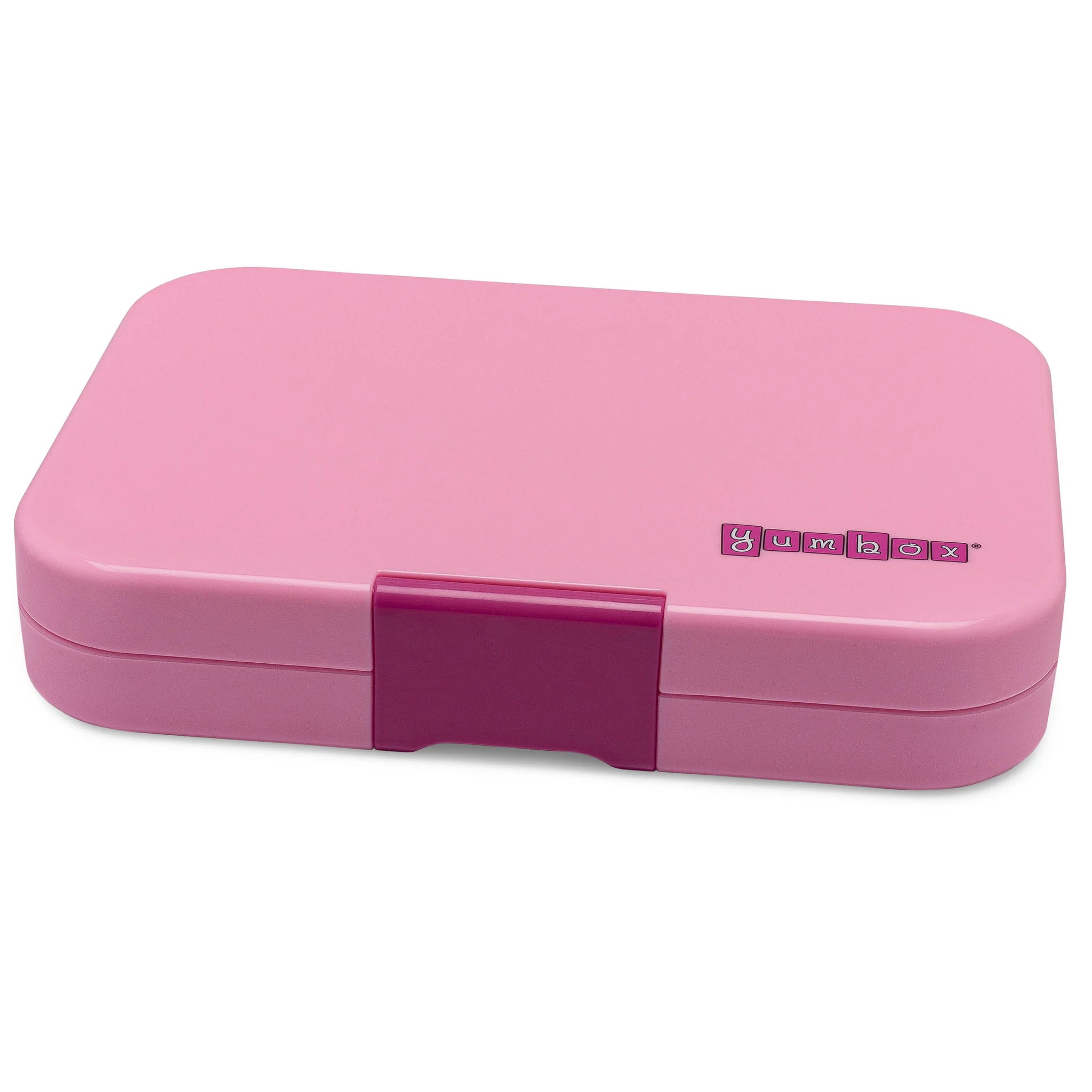 Yumbox Tapas XL - lekvrije Bento box lunchbox - 4 vakken - Capri Pink / Rainbow tray