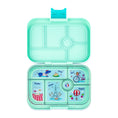 Afbeelding laden in Galerijviewer, Yumbox Original - lekvrije Bento box lunchbox - 6 vakken - Serene Aqua / Paris tray
