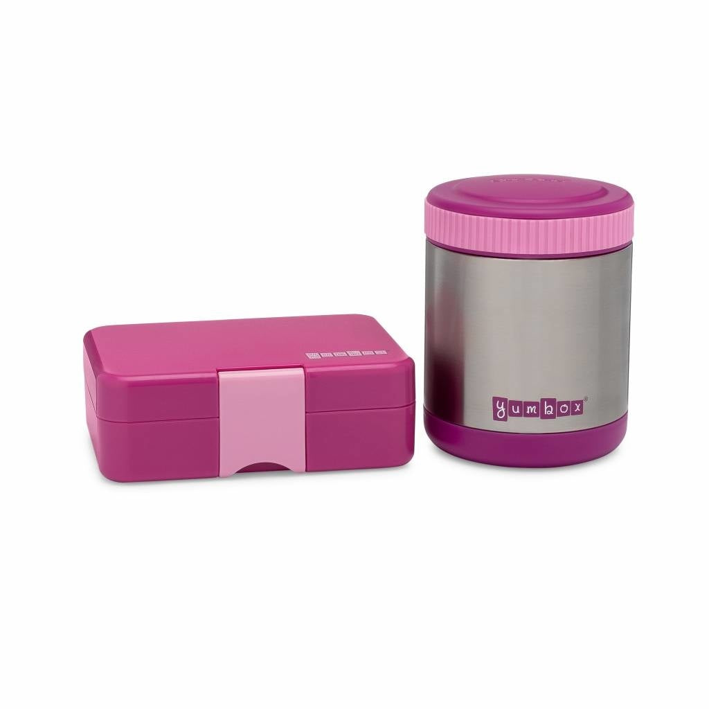 Yumbox Zuppa thermos lunchbox - RVS lunchpot - Incl. lepel - Bijoux Purple