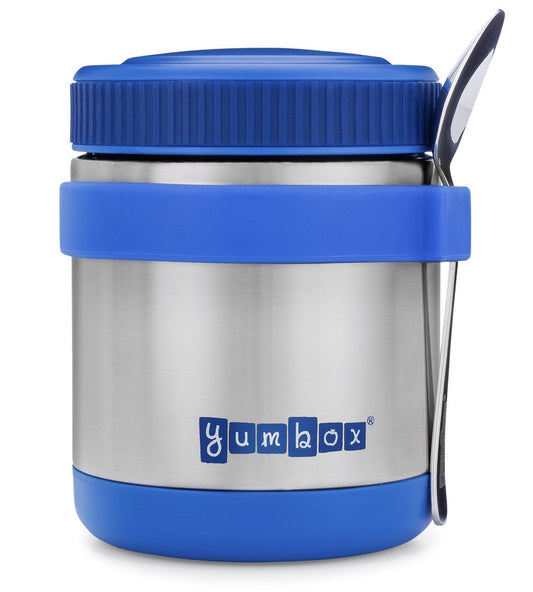 Yumbox Zuppa thermos lunchbox -  RVS lunchpot - Incl. lepel - Neptune Blue