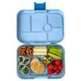 Afbeelding laden in Galerijviewer, Yumbox Original - lekvrije Bento box lunchbox - 6 vakken - Hazy Gray / Paris tray
