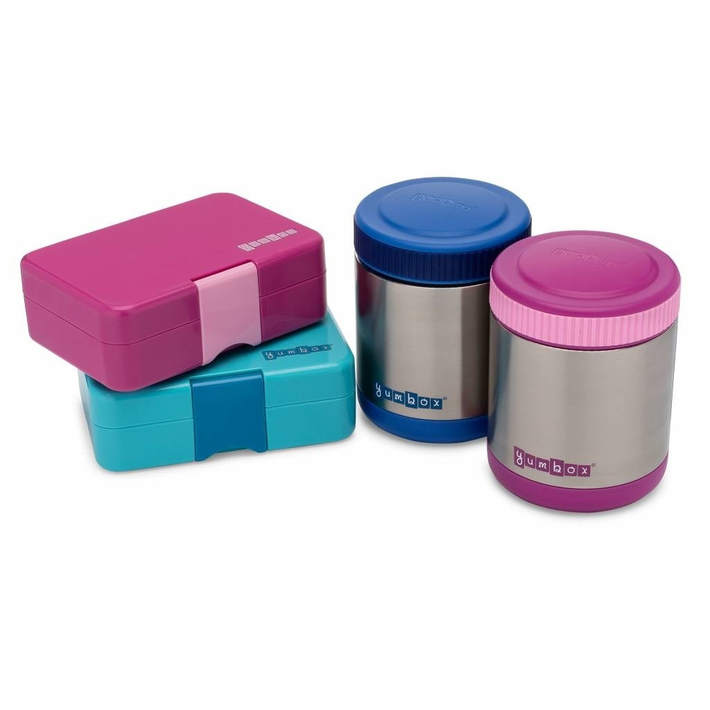 Yumbox Zuppa thermos lunchbox - RVS lunchpot - Incl. lepel - Bijoux Purple