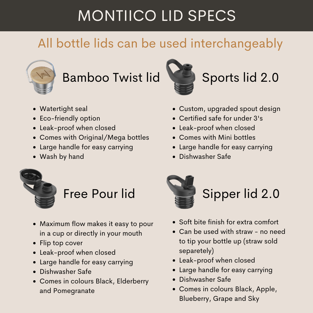 MontiiCo Free Pour drinkdop - Elderberry