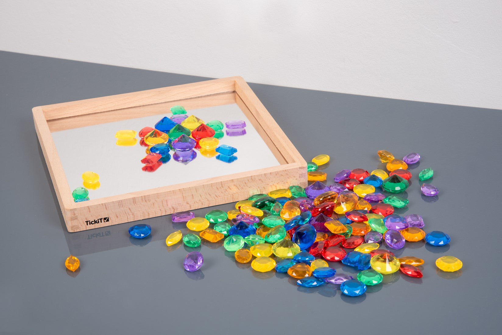TickiT – Translucent Colour Jewels (144 stuks) Kids Plus