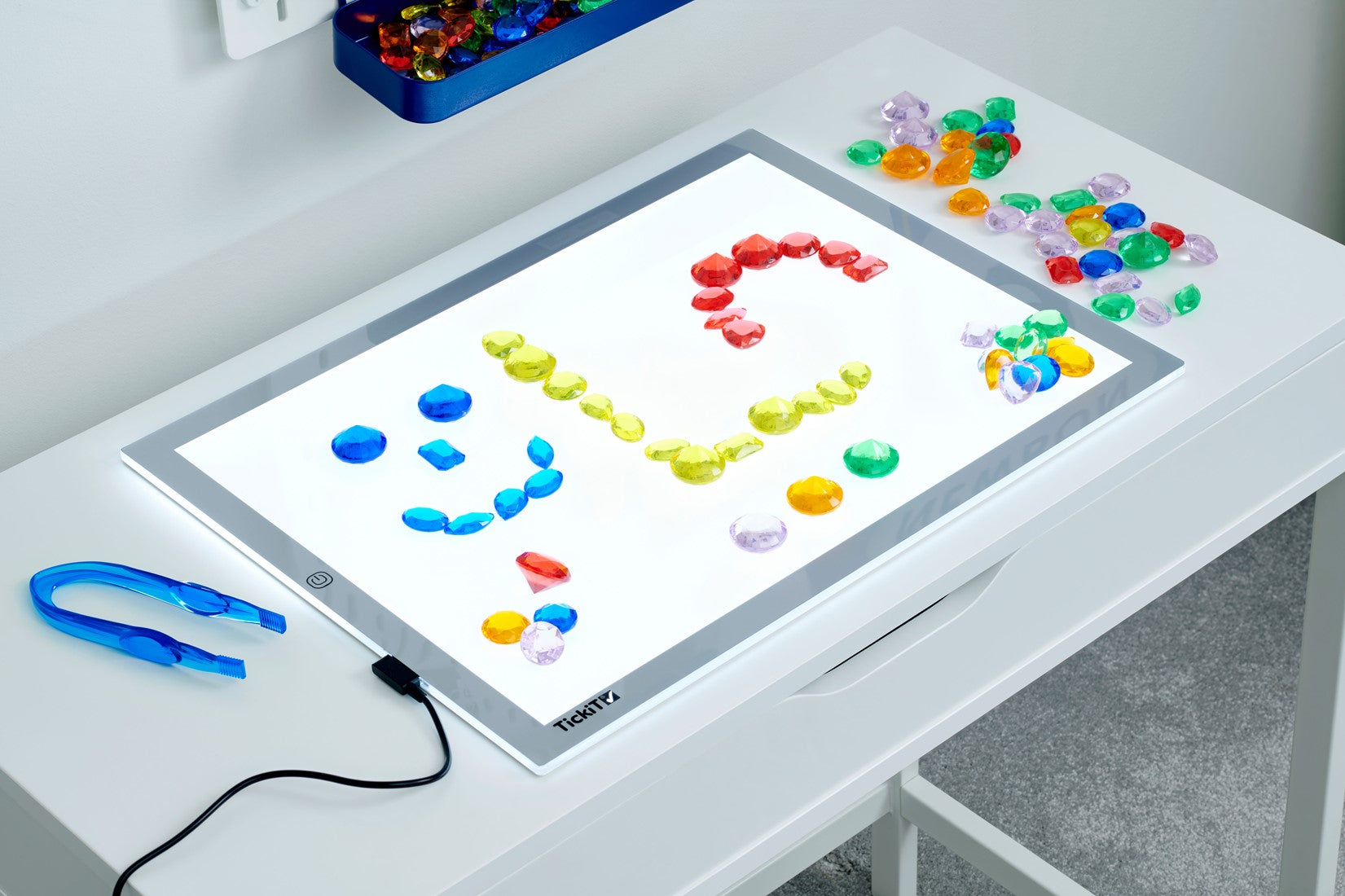 TickiT – Translucent Colour Jewels (144 stuks) Kids Plus