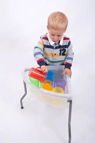 TickiT Doorschijnende Kleurenkannen – Set van 6 Kids Plus