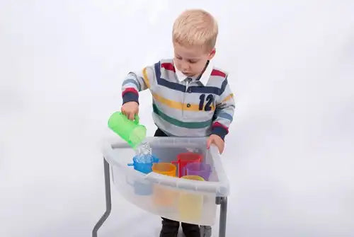 TickiT Doorschijnende Kleurenkannen – Set van 6 Kids Plus