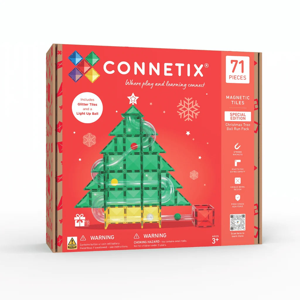 CONNETIX Christmas Tree Ball Run Pack – 71 stuks Kids Plus