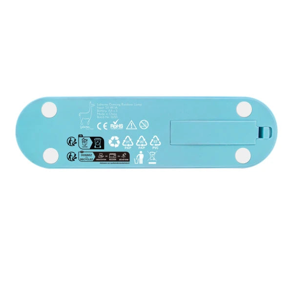 Lalarma Dansende Regenbooglamp blauw Kids Plus