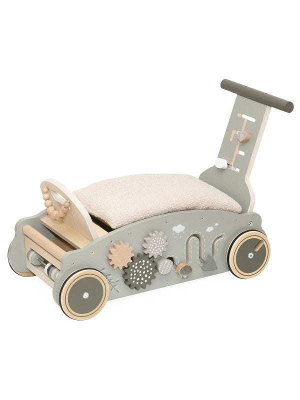 Label Label – 3 in 1 Rocker, Walker and Car – Green Kids Plus