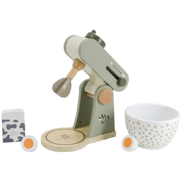 Label Label – Houten Keukenmixer – Olive Green Kids Plus
