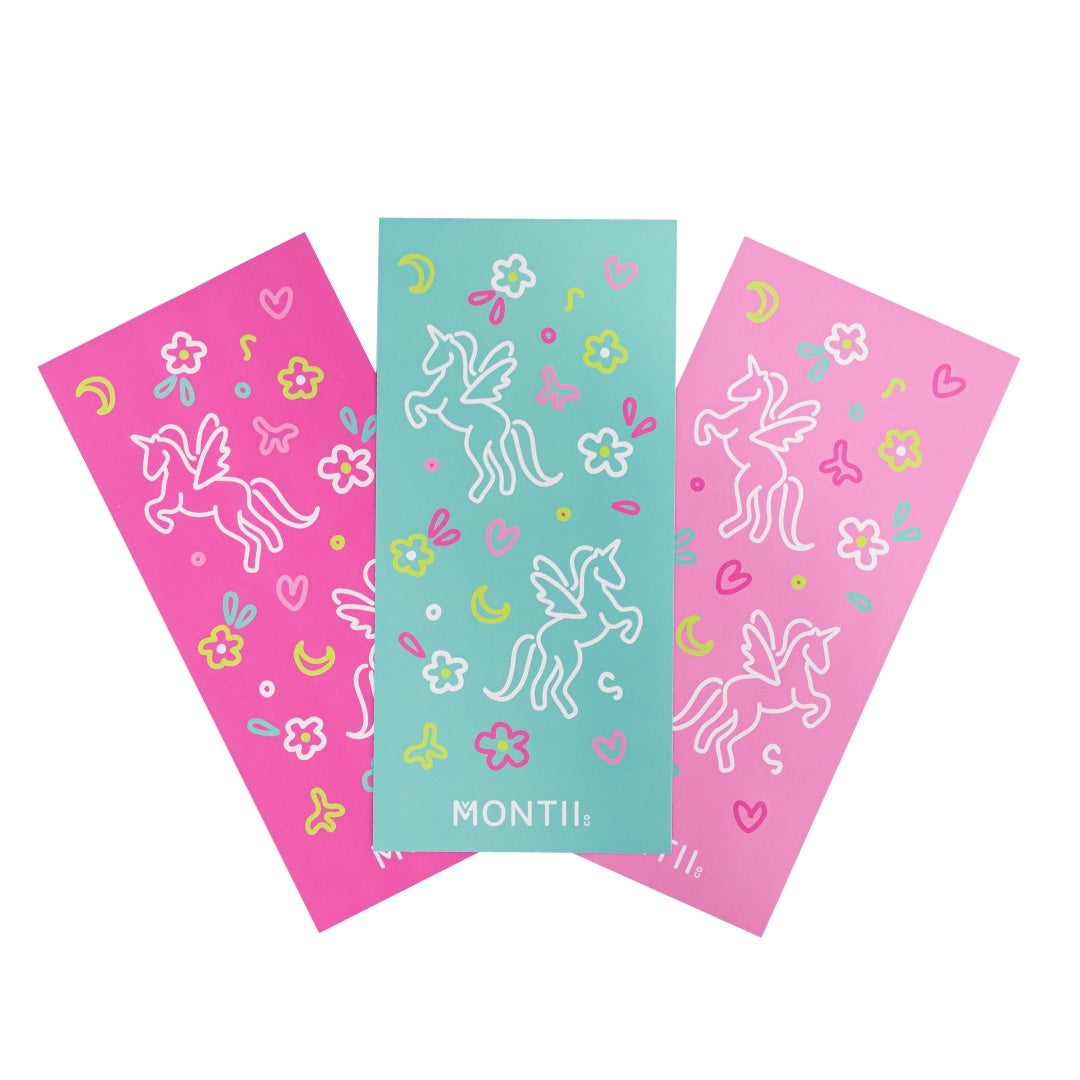 MontiiCo Montii Waterproof Sticker Set Unicorn