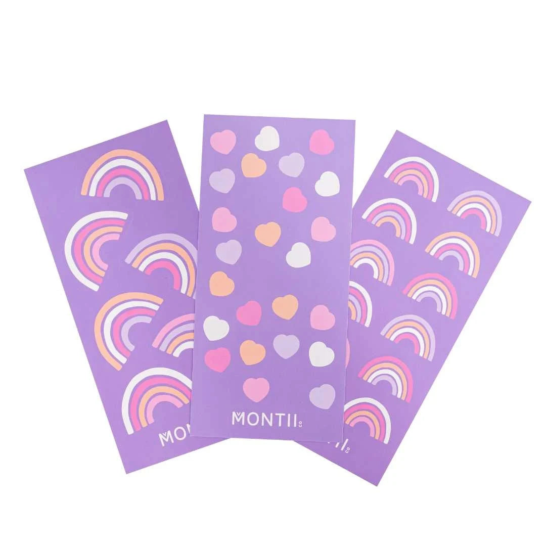 MontiiCo Montii Waterproof Sticker Set RAINBOW ROLLER