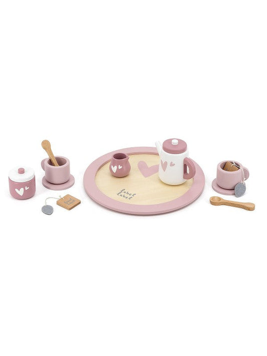 Label Label – Houten Thee Set – Pink Kids Plus