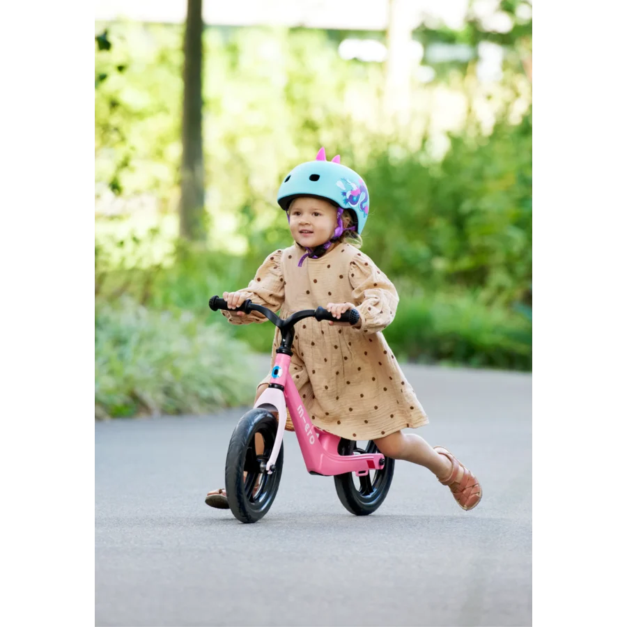 Micro Loopfiets Lite roze Kids Plus