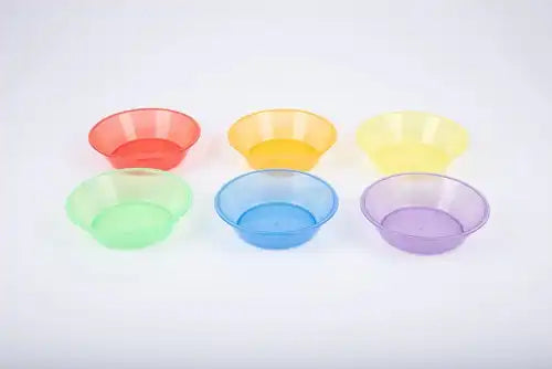 TickiT Doorschijnende Kleursorteerschalen Kids Plus