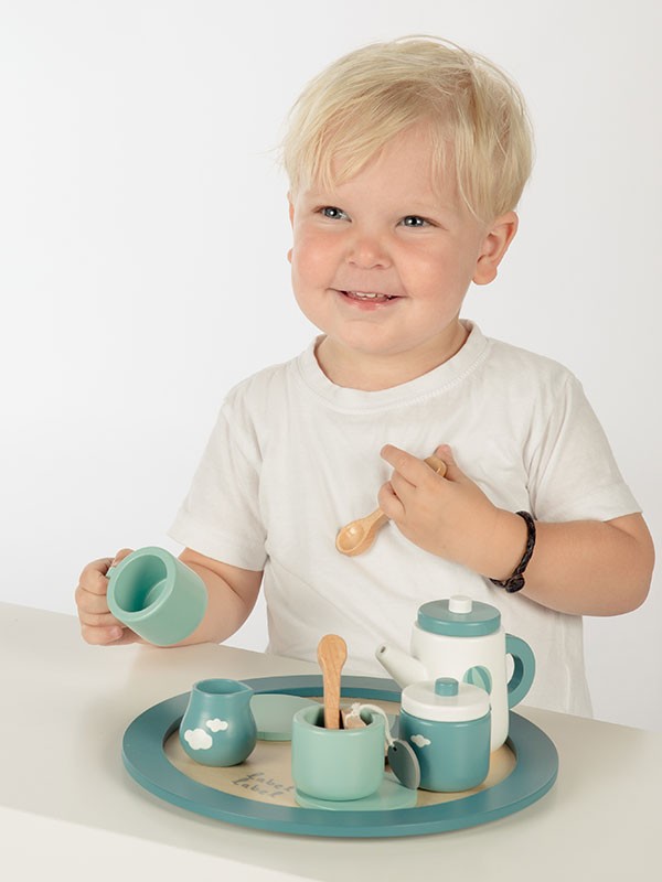 Label Label – Houten Thee Set – Green Kids Plus