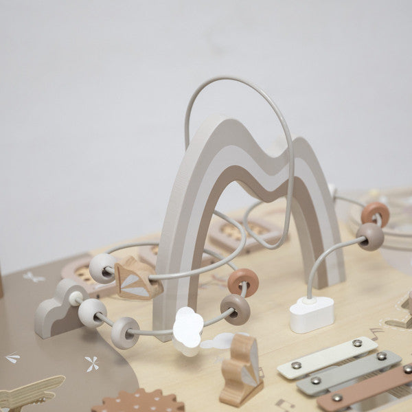 Label Label – Houten Activiteitentafel Nougat 🤎✨ Kids Plus