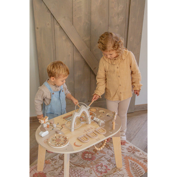 Label Label – Houten Activiteitentafel Nougat 🤎✨ Kids Plus