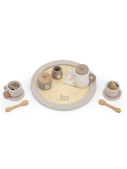 Label Label – Houten Thee Set – Nougat Kids Plus