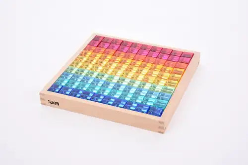 TickiT Gem Cube Mirror Tray