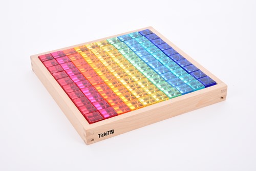 TickiT Gem Cube Mirror Tray