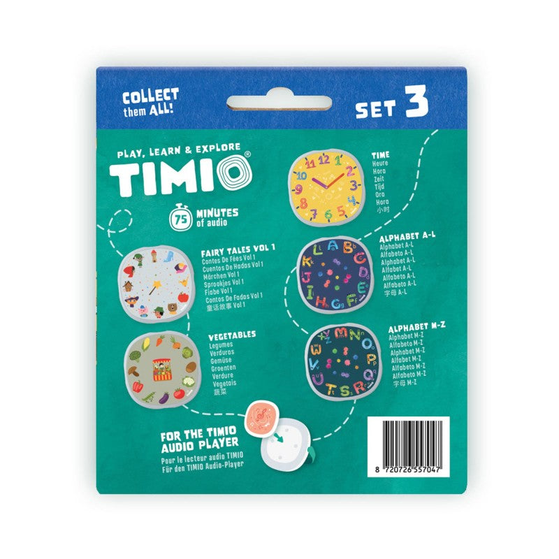 Timio Disc Pack Set 3