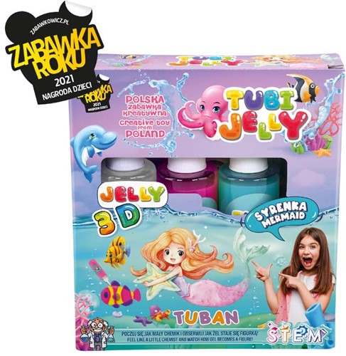 Tuban - Tubi Jelly Set With 3 Colors – Mermaid