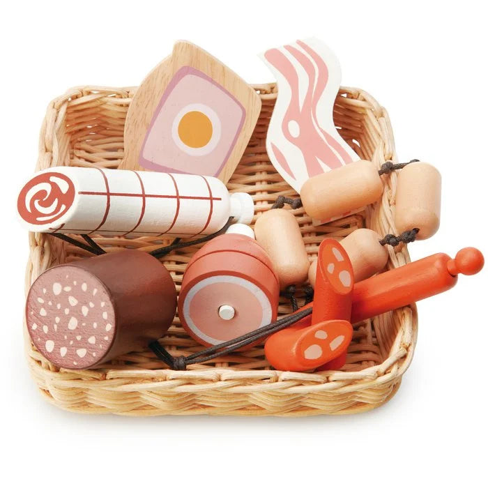 Tender Leaf – Mandje met Vleeswaren Kids Plus