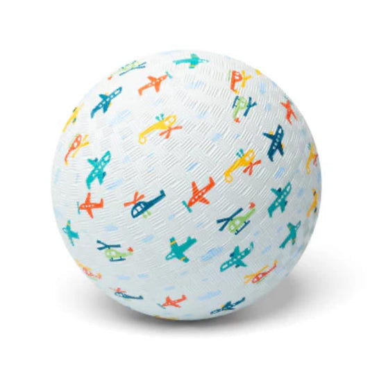Little L – Rubber bal Vliegtuigen – 18 cm Kids Plus