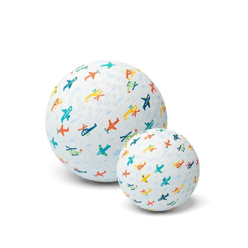 Little L – Rubber bal Vliegtuigen – 13 cm Kids Plus