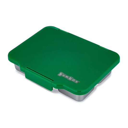 Yumbox Prêt RVS - 4 vakken -Pomme green